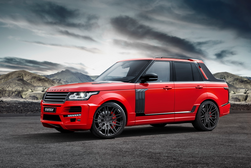 Illustration for article titled Range Rover Tuner Pickup Hauls Tiny Things Fast And Dodges Taxes